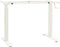 vidaXL - Zit-stabureauframe - met - slinger - handmatig - wit