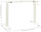 vidaXL - Zit-stabureauframe - met - slinger - handmatig - wit