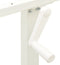 vidaXL - Zit-stabureauframe - met - slinger - handmatig - wit
