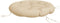 vidaXL - Zitkussen - rond - Ø - 100x11 - cm - oxford - stof - beige