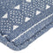vidaXL - Zitzak - stof - patchwork - indigo