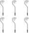 vidaXL Zonne-energie LED tuinlamp 6 stuks 9x7.8x29.5 cm