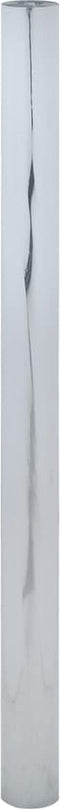 vidaXL - Zonnefolie - statisch - reflecterend - 45x1000 - cm - PVC - zilverkleurig