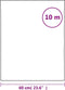 vidaXL - Zonnefolie - statisch - reflecterend - 60x1000 - cm - PVC - zilverkleurig