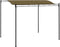 vidaXL - Zonneluifel - 180 - g/m² - 3x2,4 - m - taupe