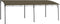 vidaXL - Zonneluifel - 3x3x2,55 - m - taupe