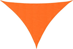 vidaXL - Zonnescherm - driehoekig - 2,5x2,5x3,5 - m - oxford - stof - oranje
