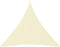 vidaXL - Zonnescherm - driehoekig - 2,5x2,5x3,5 - m - oxford - stof - wit
