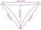 vidaXL - Zonnescherm - driehoekig - 2,5x2,5x3,5 - m - oxford - stof - geel