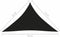 vidaXL - Zonnescherm - driehoekig - 2,5x2,5x3,5 - m - oxford - stof - zwart