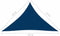vidaXL - Zonnescherm - driehoekig - 2,5x2,5x3,5 - m - oxford - stof - blauw