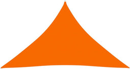 vidaXL - Zonnescherm - driehoekig - 3,5x3,5x4,9 - m - oxford - stof - oranje
