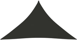 vidaXL - Zonnescherm - driehoekig - 3,5x3,5x4,9 - m - oxford - stof - antracietkleur