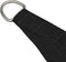 vidaXL - Zonnescherm - driehoekig - 3,5x3,5x4,9 - m - oxford - stof - zwart