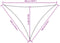 vidaXL - Zonnescherm - driehoekig - 3,5x3,5x4,9 - m - oxford - stof - geel