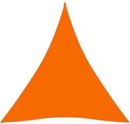 vidaXL - Zonnescherm - driehoekig - 3,6x3,6x3,6 - m - oxford - stof - oranje