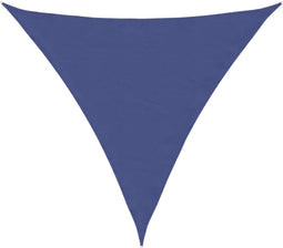 vidaXL - Zonnescherm - driehoekig - 3,6x3,6x3,6 - m - oxford - stof - blauw