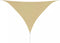 vidaXL - Zonnescherm - driehoekig - 3,6x3,6x3,6 - m - oxford - stof - beige