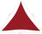 vidaXL - Zonnescherm - driehoekig - 3,6x3,6x3,6 - m - oxford - stof - rood