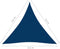 vidaXL - Zonnescherm - driehoekig - 3,6x3,6x3,6 - m - oxford - stof - blauw