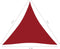 vidaXL - Zonnescherm - driehoekig - 3x3x3 - m - oxford - stof - rood