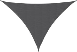vidaXL - Zonnescherm - driehoekig - 3x3x4,24 - m - oxford - stof - antracietkleurig