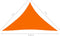 vidaXL - Zonnescherm - driehoekig - 3x3x4,24 - m - oxford - stof - oranje