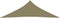 vidaXL - Zonnescherm - driehoekig - 3x3x4,24 - m - oxford - stof - beige