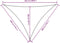 vidaXL - Zonnescherm - driehoekig - 3x3x4,24 - m - oxford - stof - antracietkleurig