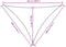vidaXL - Zonnescherm - driehoekig - 3x3x4,24 - m - oxford - stof - blauw