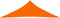 vidaXL - Zonnescherm - driehoekig - 3x3x4,24 - m - oxford - stof - oranje