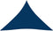 vidaXL - Zonnescherm - driehoekig - 3x4x4 - m - oxford - stof - blauw