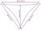 vidaXL - Zonnescherm - driehoekig - 3x4x4 - m - oxford - stof - bruin