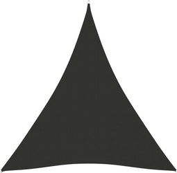 vidaXL - Zonnescherm - driehoekig - 3x4x4 - m - oxford - stof - antracietkleurig