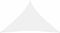vidaXL - Zonnescherm - driehoekig - 3x4x4 - m - oxford - stof - wit