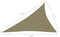 vidaXL - Zonnescherm - driehoekig - 3x4x5 - m - oxford - stof - beige