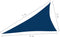 vidaXL - Zonnescherm - driehoekig - 3x4x5 - m - oxford - stof - blauw