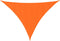 vidaXL - Zonnescherm - driehoekig - 3x4x5 - m - oxford - stof - oranje