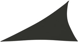vidaXL - Zonnescherm - driehoekig - 3x4x5 - m - oxford - stof - antracietkleurig