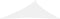vidaXL - Zonnescherm - driehoekig - 3x4x5 - m - oxford - stof - wit