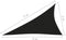 vidaXL - Zonnescherm - driehoekig - 3x4x5 - m - oxford - stof - zwart