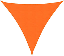 vidaXL - Zonnescherm - driehoekig - 4,5x4,5x4,5 - m - oxford - stof - oranje