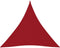 vidaXL - Zonnescherm - driehoekig - 4,5x4,5x4,5 - m - oxford - stof - rood