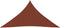 vidaXL - Zonnescherm - driehoekig - 4,5x4,5x4,5 - m - oxford - stof - terracotta