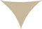 vidaXL - Zonnescherm - driehoekig - 4,5x4,5x4,5 - m - oxford - stof - beige