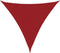 vidaXL - Zonnescherm - driehoekig - 4,5x4,5x4,5 - m - oxford - stof - rood