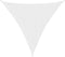 vidaXL - Zonnescherm - driehoekig - 4,5x4,5x4,5 - m - oxford - stof - wit