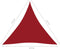vidaXL - Zonnescherm - driehoekig - 4,5x4,5x4,5 - m - oxford - stof - rood