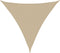 vidaXL - Zonnescherm - driehoekig - 4x4x4 - m - oxford - stof - beige