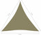 vidaXL - Zonnescherm - driehoekig - 4x4x4 - m - oxford - stof - beige